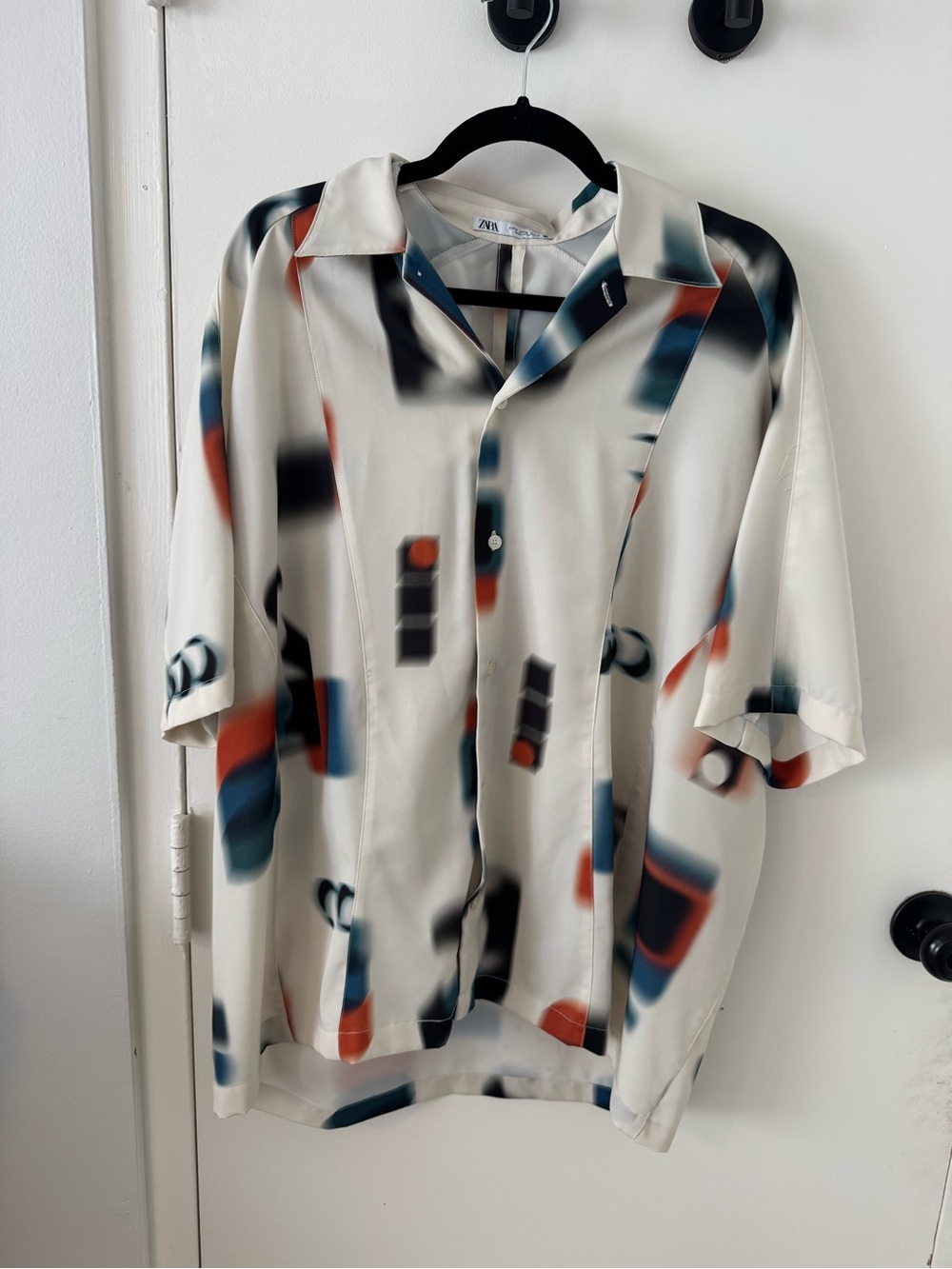 Zara Men’s Printed Button Down Shirt